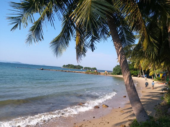 Vẻ đẹp hoang sơ trên đảo Hải Tặc, TP Hà Tiên.